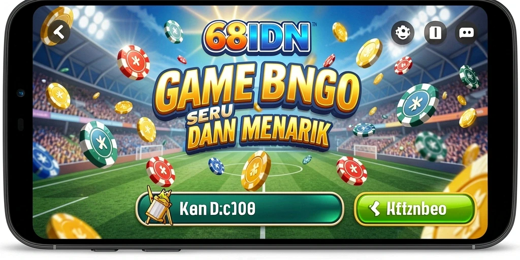 Screenshot gameplay 68IDN menampilkan suasana seru Bingo.