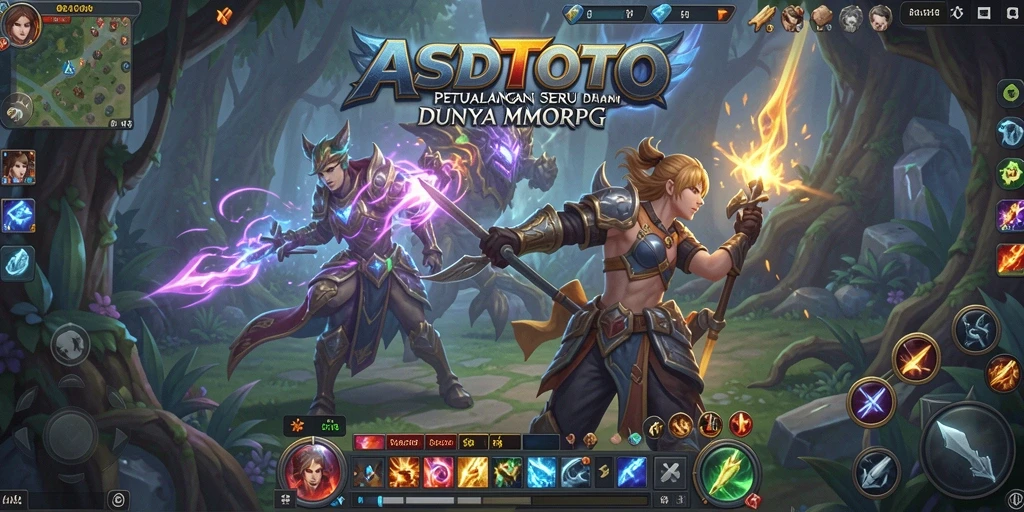 Gameplay ASDTOTO yang menegangkan dan penuh petualangan MMORPG.