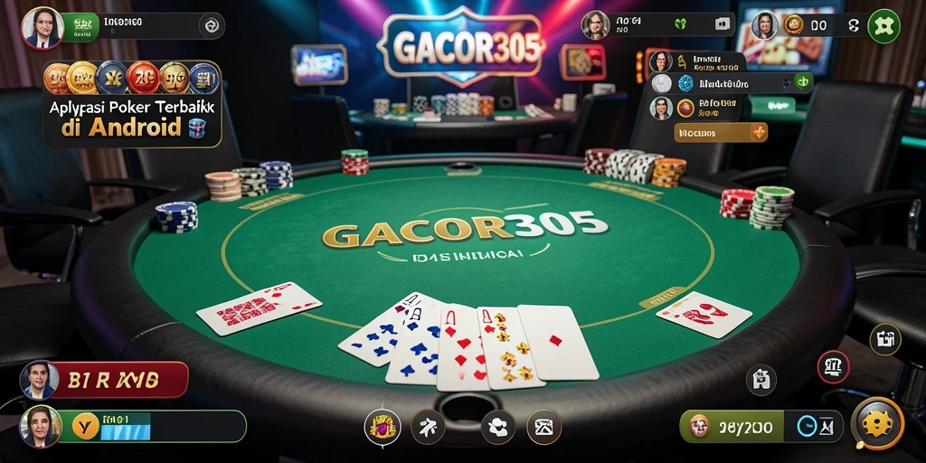 Gameplay seru GACOR305 dalam permainan Poker.