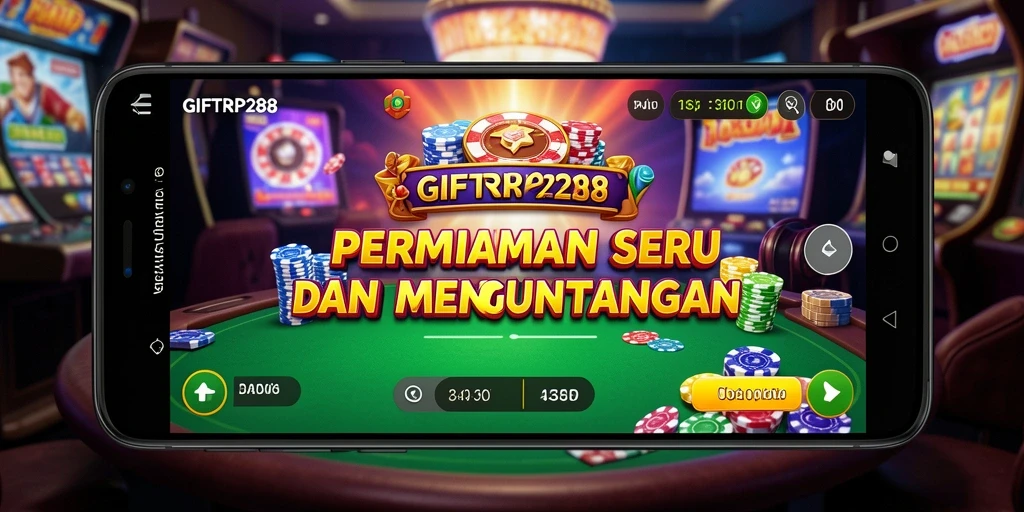 Tampilan utama game Kasino yang mengasyikkan dan penuh warna.