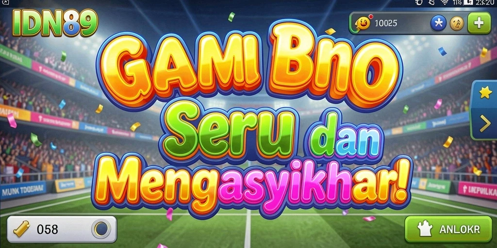 Tampilan gameplay dalam IDN89 yang penuh warna dan menarik.