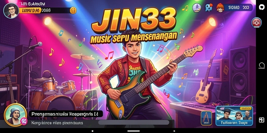 Tampilan gameplay JIN33 yang seru dan interaktif.