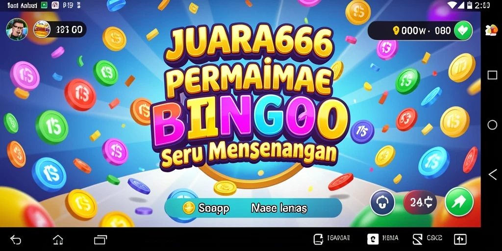 Tampilan gameplay JUARA666 yang menarik dan seru.