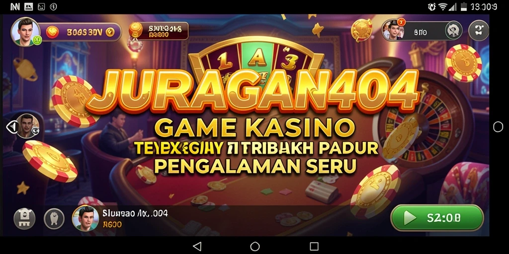 Tampilan menarik dari gameplay JURAGAN404 yang mempesona.