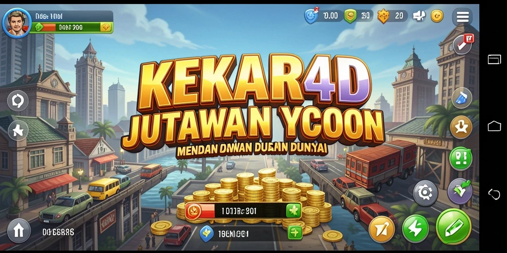 Screenshot gameplay KEKAR4D menampilkan pengalaman Tycoon yang mendalam.
