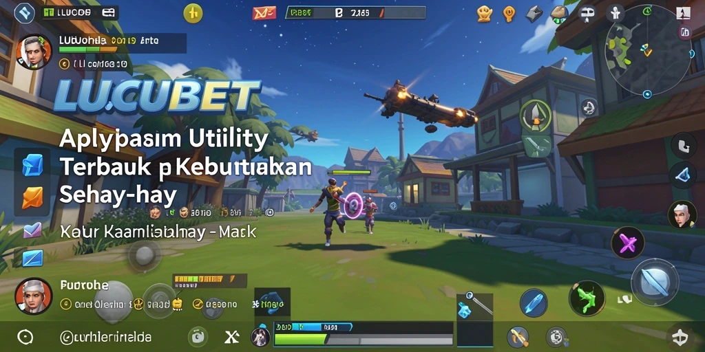 Tampilan screenshot LUCUBET yang menggambarkan fitur pengelolaan tugas.