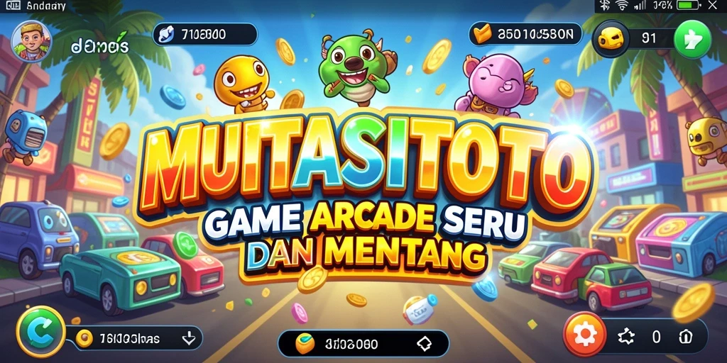Screenshot gameplay MUTASITOTO menampilkan aksi Arcade yang intens dan menyenangkan.