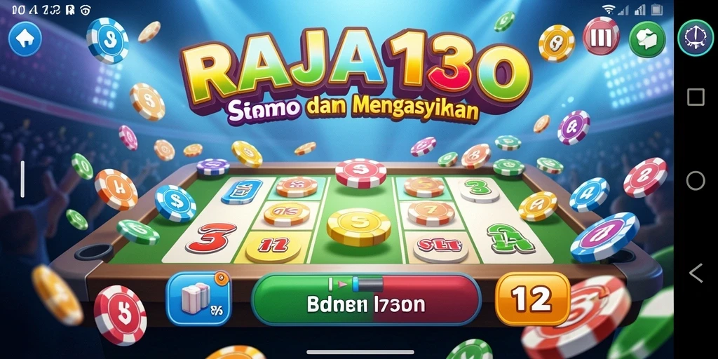 Gameplay menarik dari permainan Bingo RAJA132 yang penuh warna.