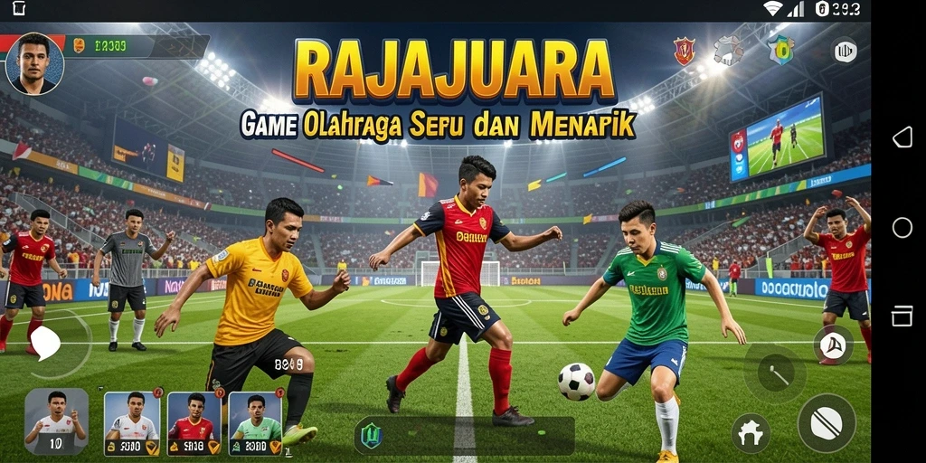Tampilan gameplay RAJAJUARA yang mendebarkan dan penuh aksi.
