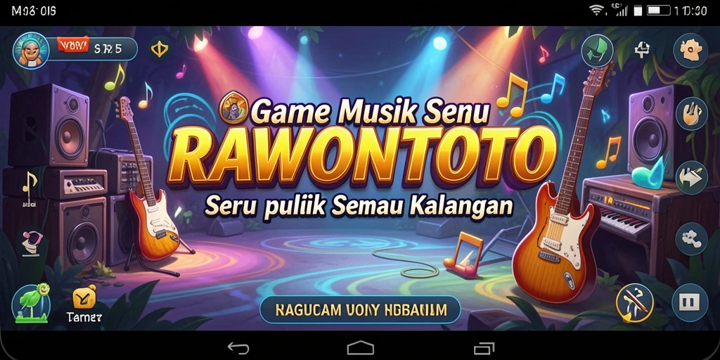 Gameplay seru dengan tantangan musik yang mengasyikkan.