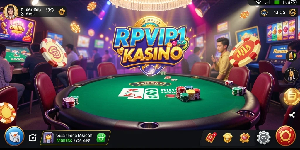 Tampilan gameplay RPVIP1 yang menarik dan penuh warna.