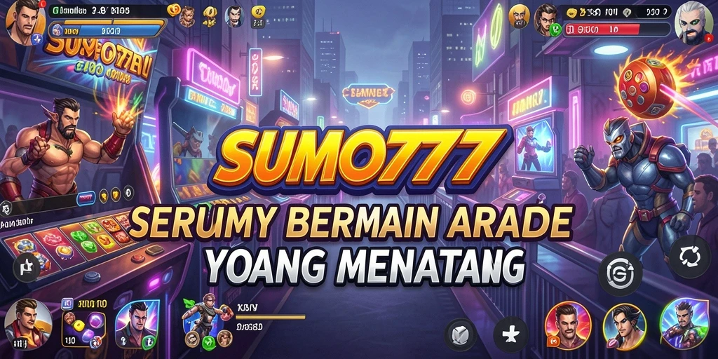 Tampilan gameplay seru dan penuh warna dalam SUMO777.