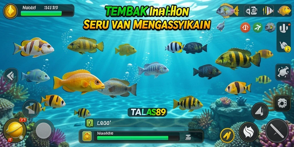 Pengalaman seru berburu ikan di TALAS89 dengan grafis menakjubkan.